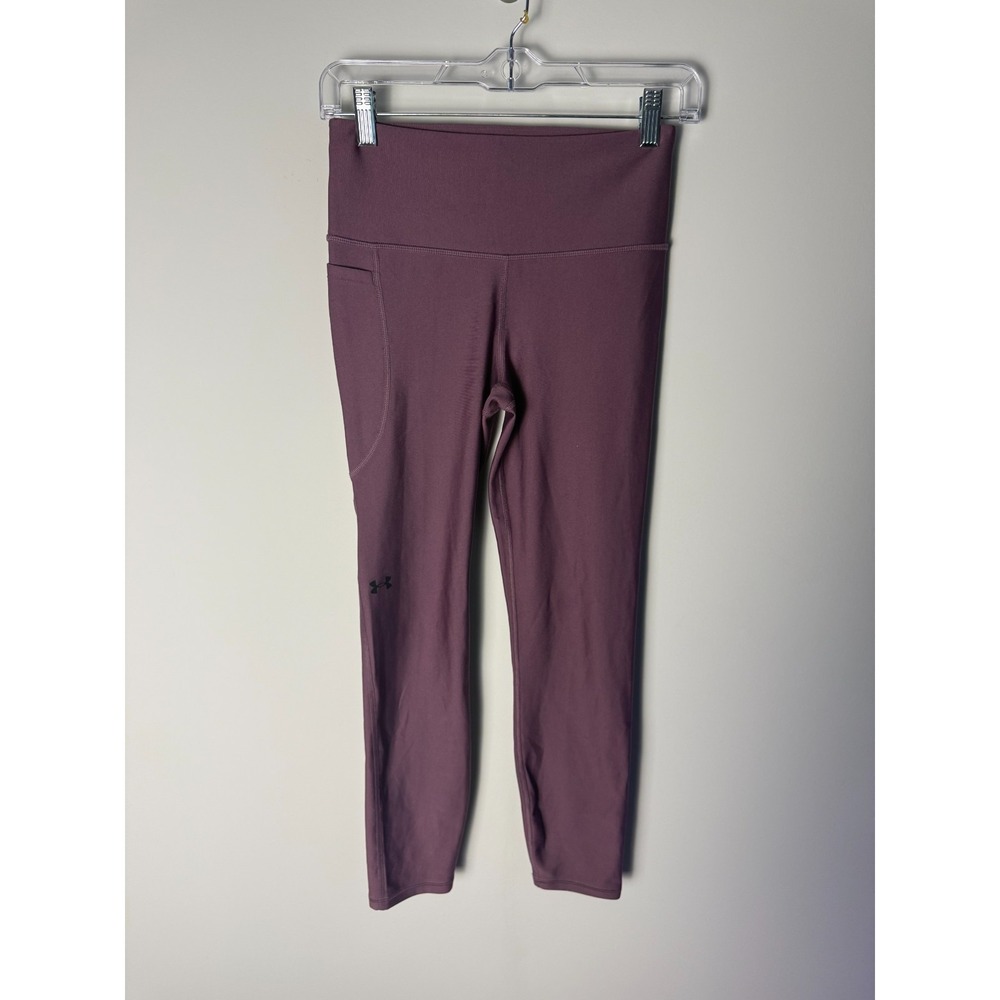 Under Armour Athletic Leggings Women's S Purple‎ UA Motion Comfort
